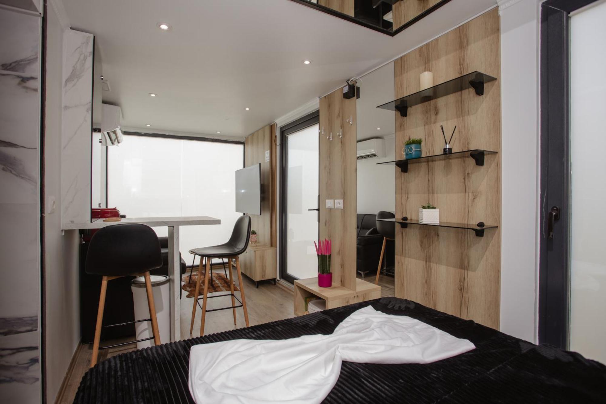 446 Tiny House Shiroke Villa Eksteriør bilde
